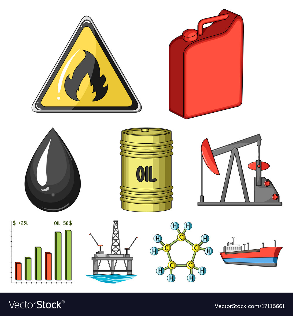 Oil rig pump and other equipment for recovery Vector Image