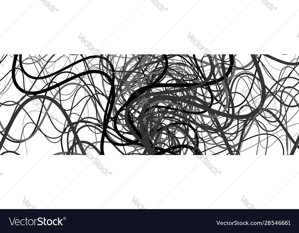 Random wavy zig-zag lines abstract art texture