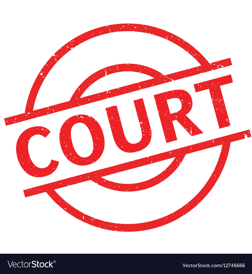Court rubber stamp Royalty Free Vector Image VectorStock