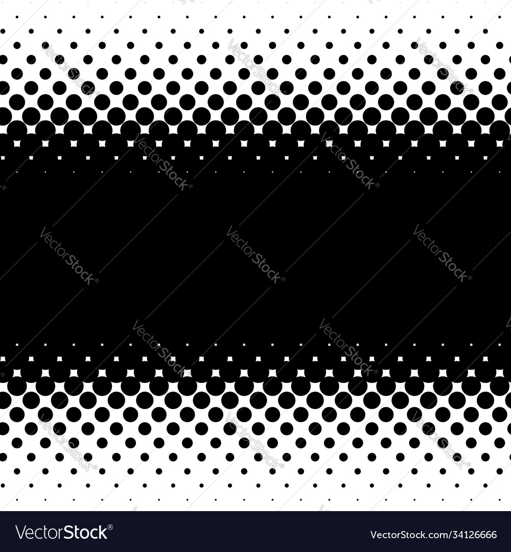 Linear horizontal halftone pattern texture vector image Linear horizontal halftone pattern texture