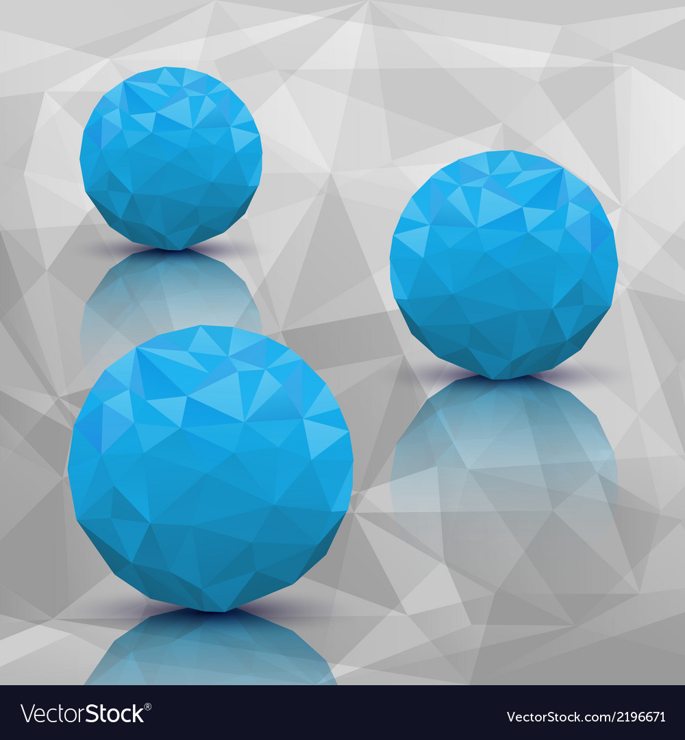 Abstract background in modern triangle style