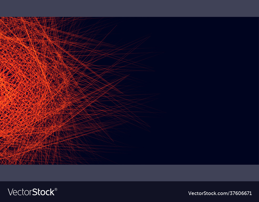 Abstract red lines bursting out concept background