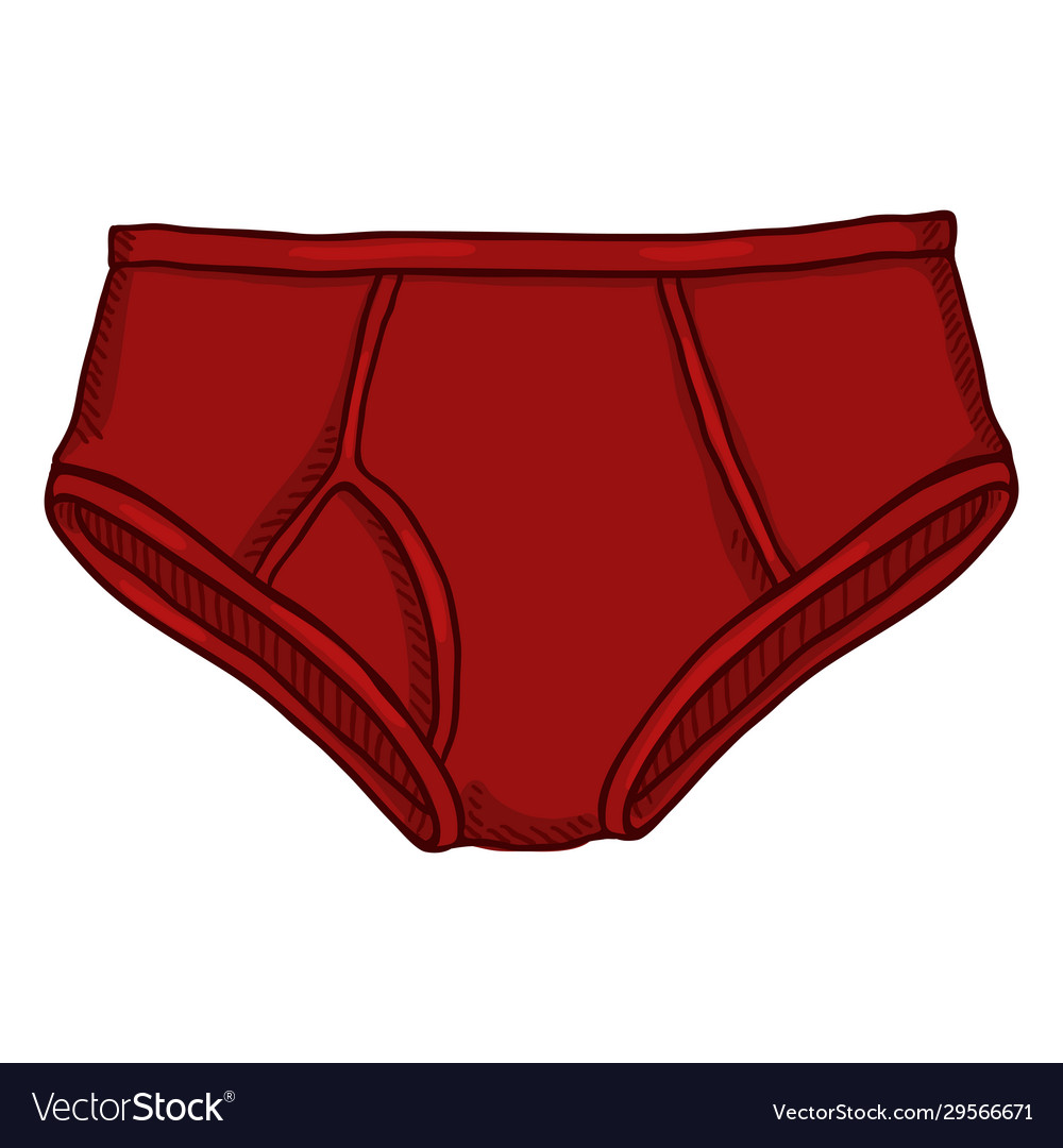 Comic cartoon underpants Royalty Free Vector Image