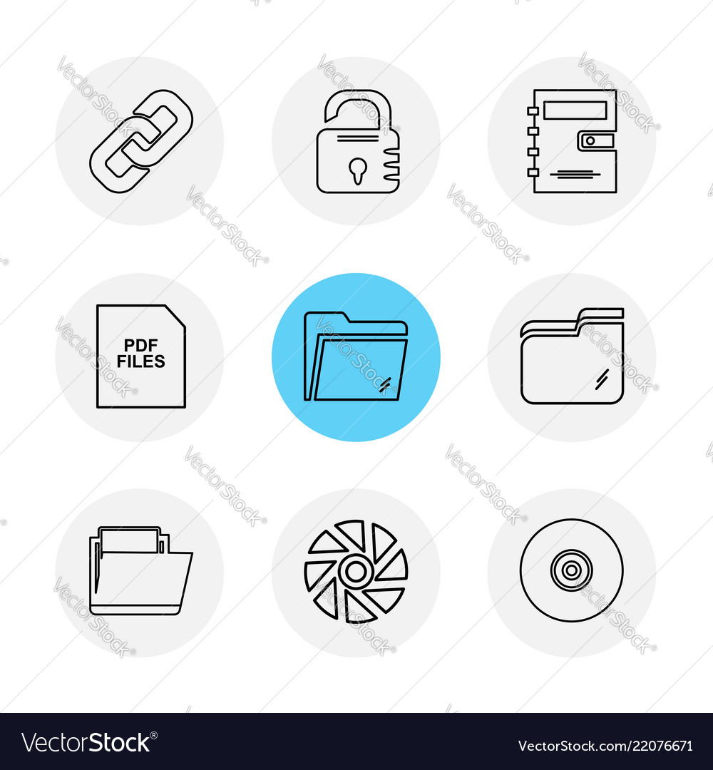 Multimedia camera user interface folders