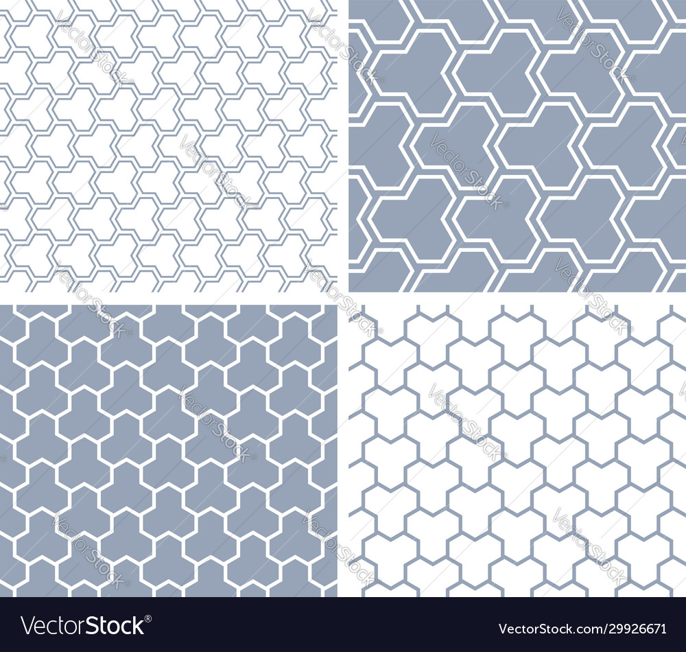 Polygonal Hexagon Pattern Set