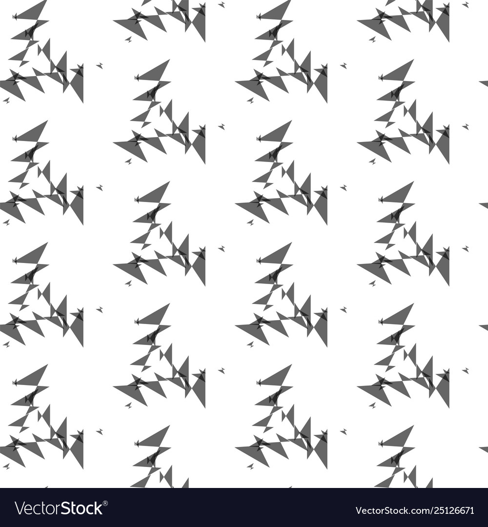 Seamless geometric pattern from shape vector image Seamless geometric pattern from shape