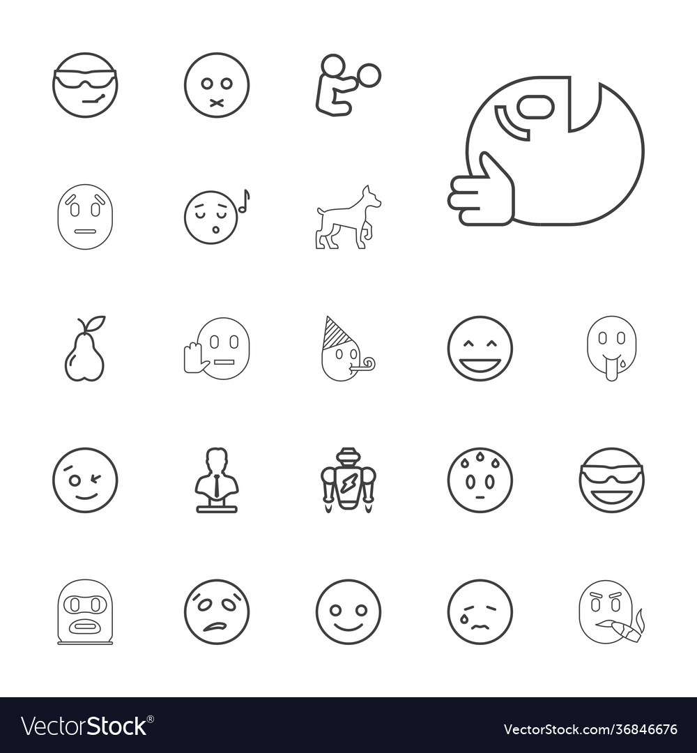 22 character icons