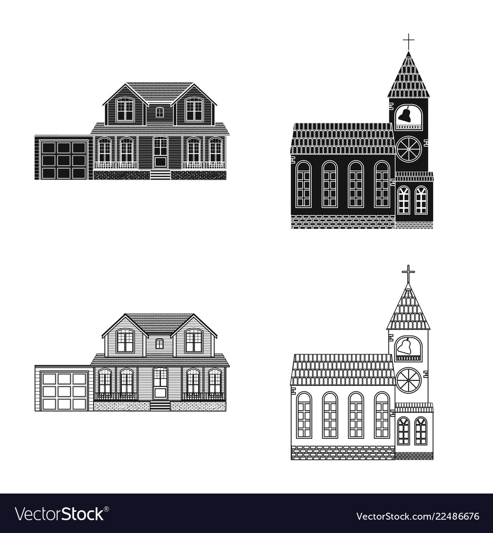 Building and front logo