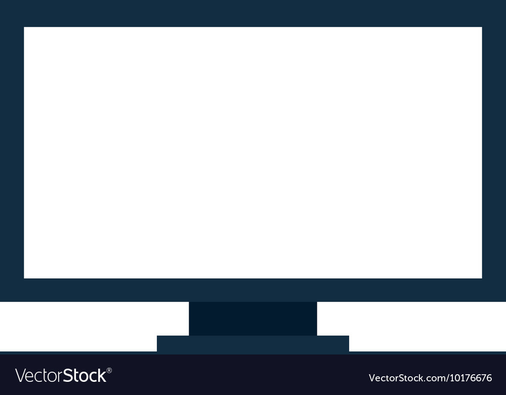 Computer monitor icon