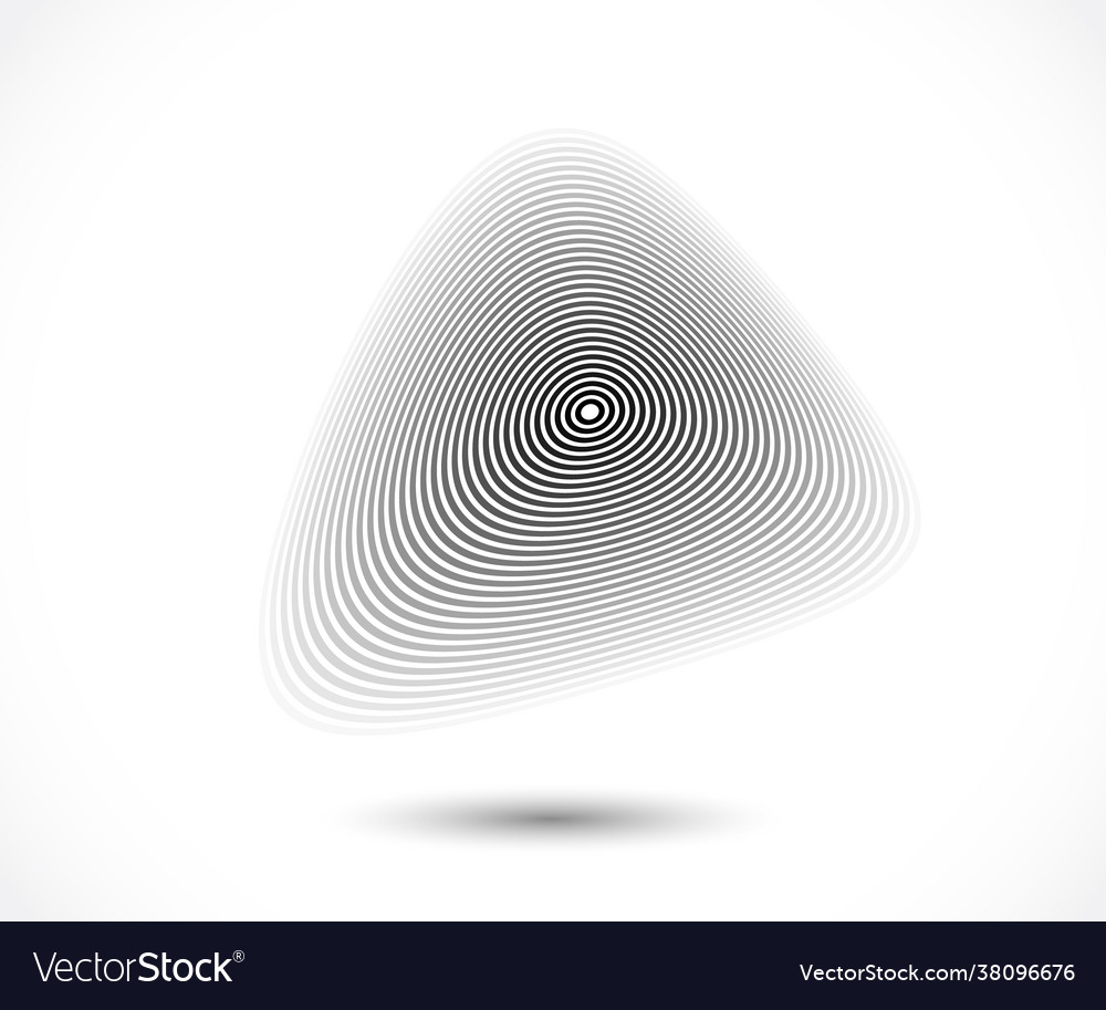 Concentric circle elements element for graphic