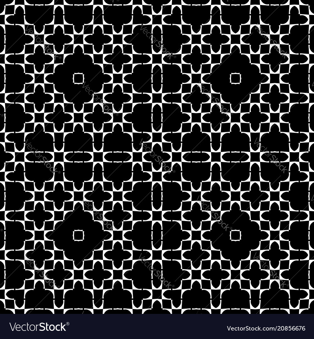 Design seamless monochrome grid pattern