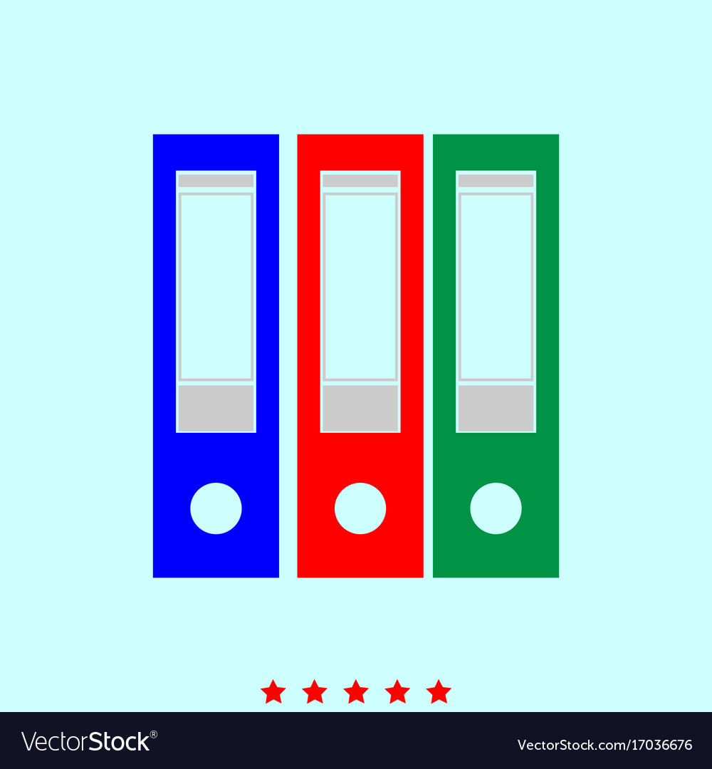 Folders set it is color icon