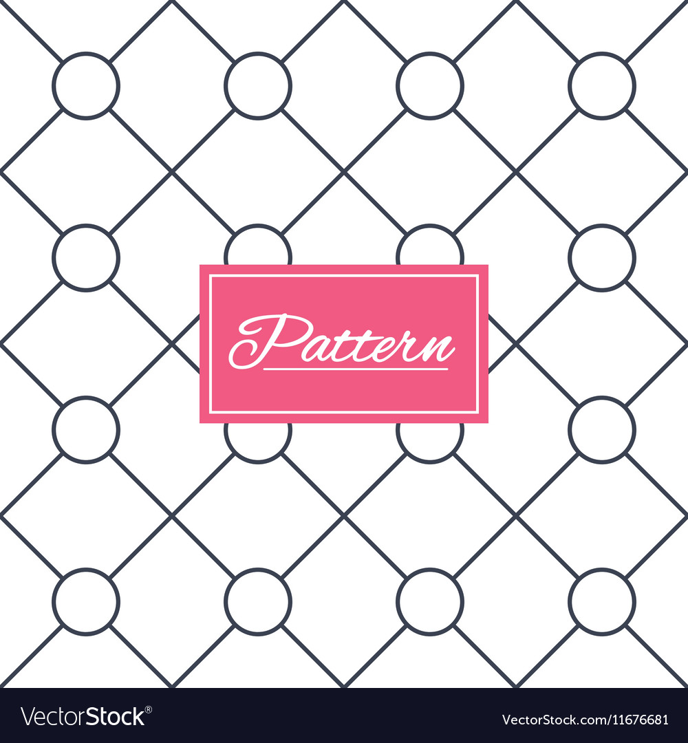 Circles grid stripped seamless pattern