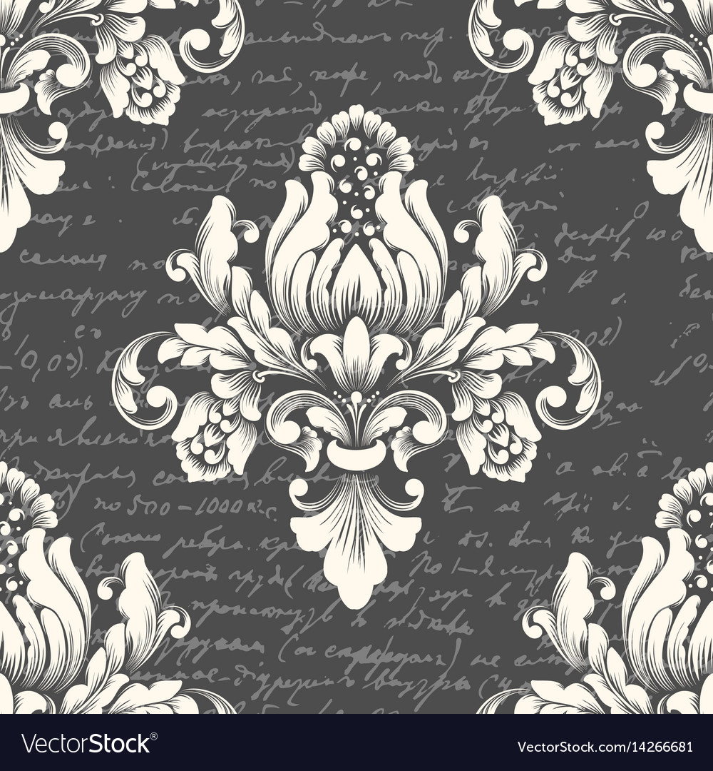 Elegant Damask Pattern