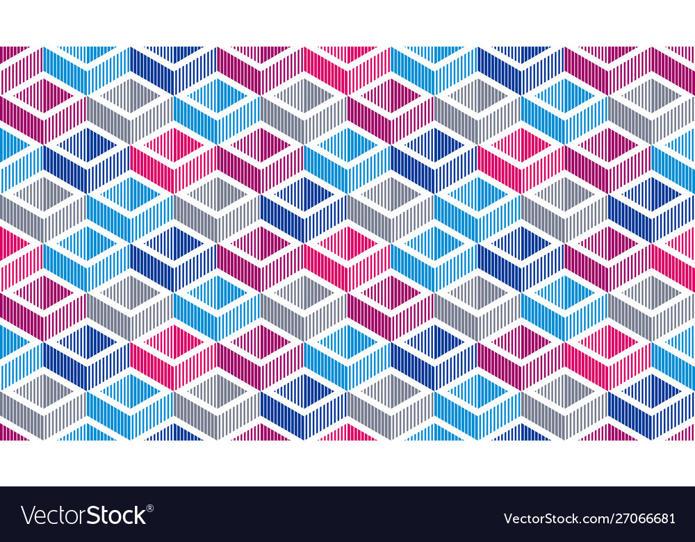 Seamless cubes background lined boxes repeating