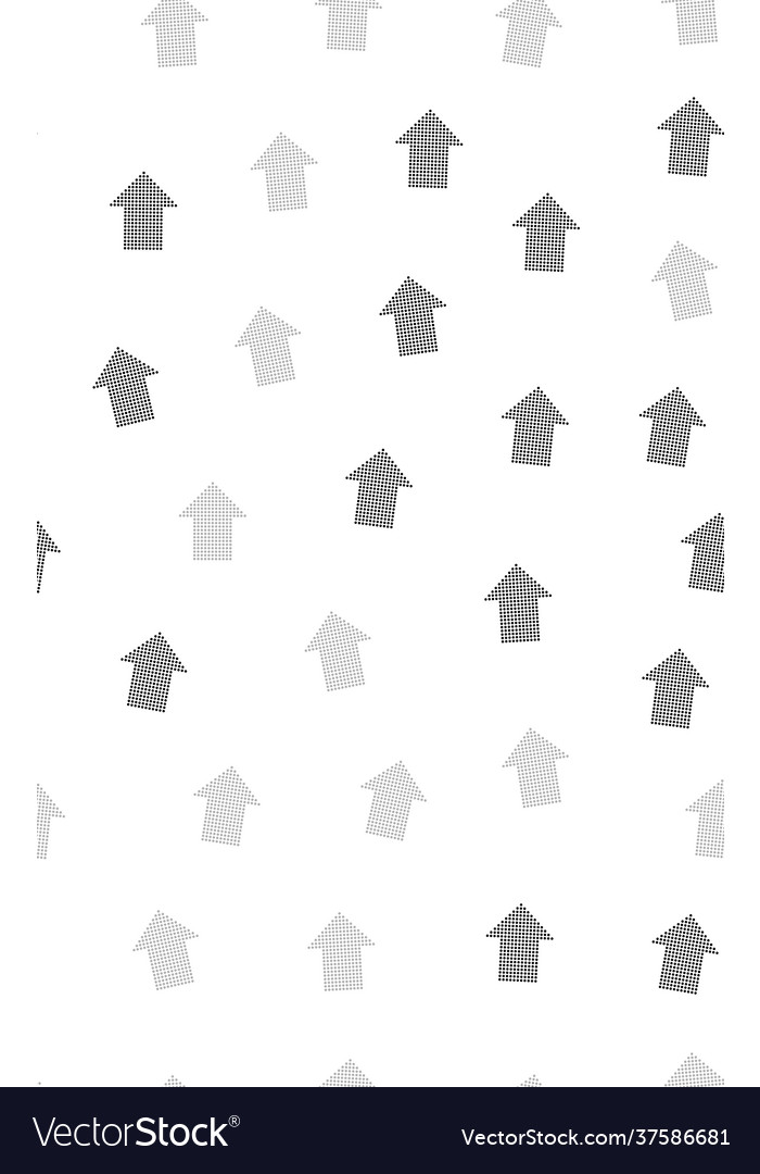 Seamless pattern arrow editable can vector image Seamless pattern arrow editable can