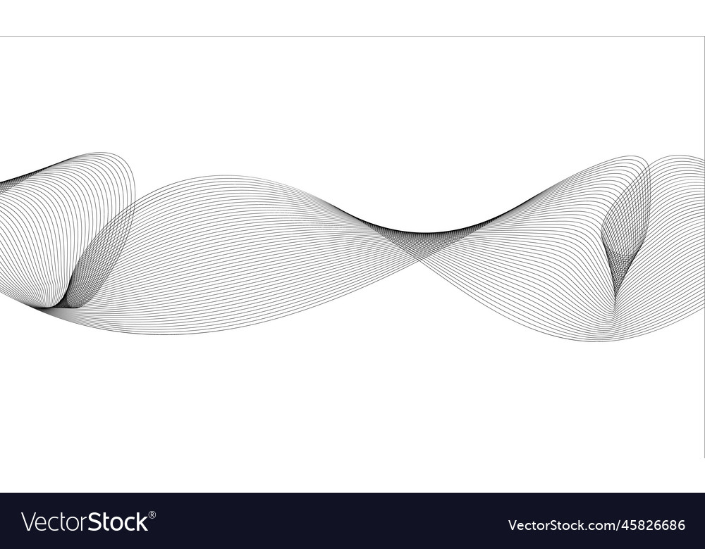 Abstract wave element for design digital vector image Abstract wave element for design digital