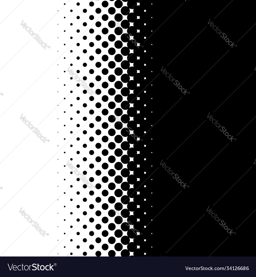 Linear horizontal halftone pattern texture vector image Linear horizontal halftone pattern texture