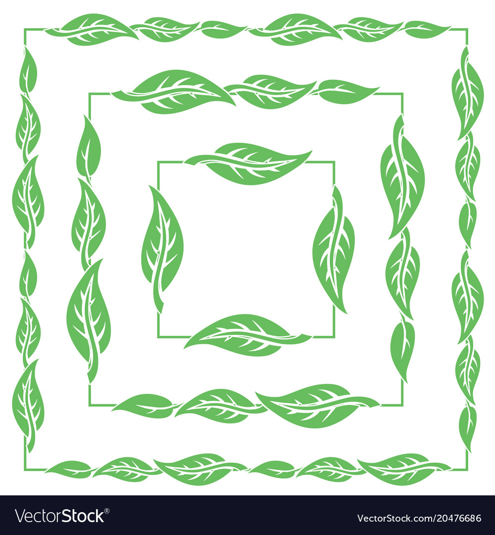 Set of pattern frames