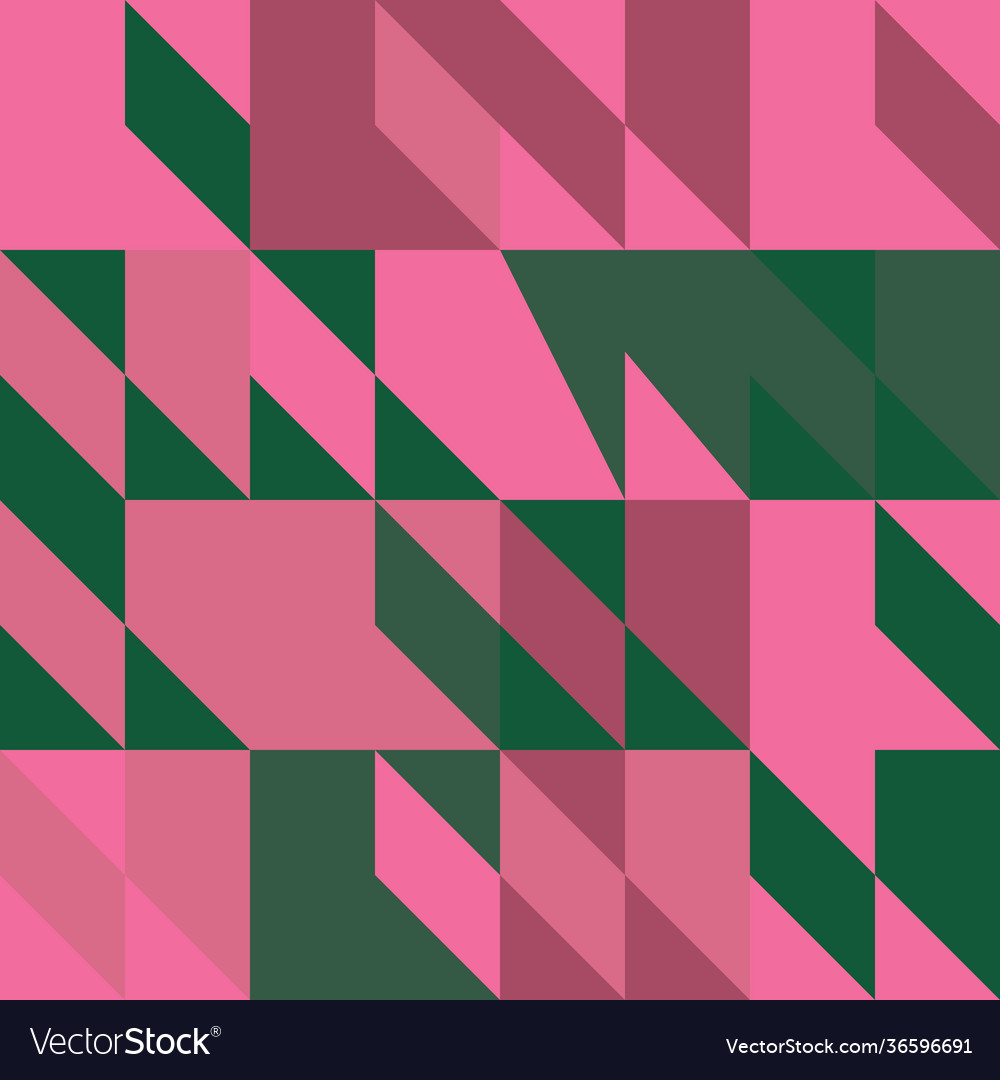 Abstract mosaic pattern design vector image Abstract mosaic pattern design