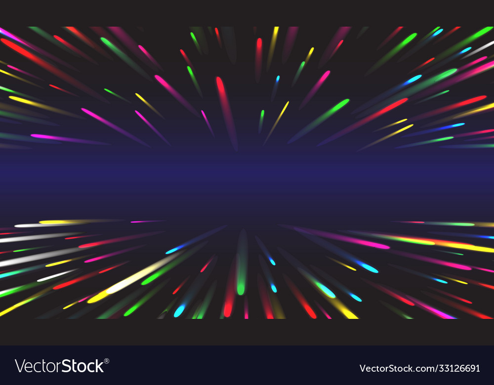 Data stream tunnel abstract background Vector Image Data stream tunnel abstract background