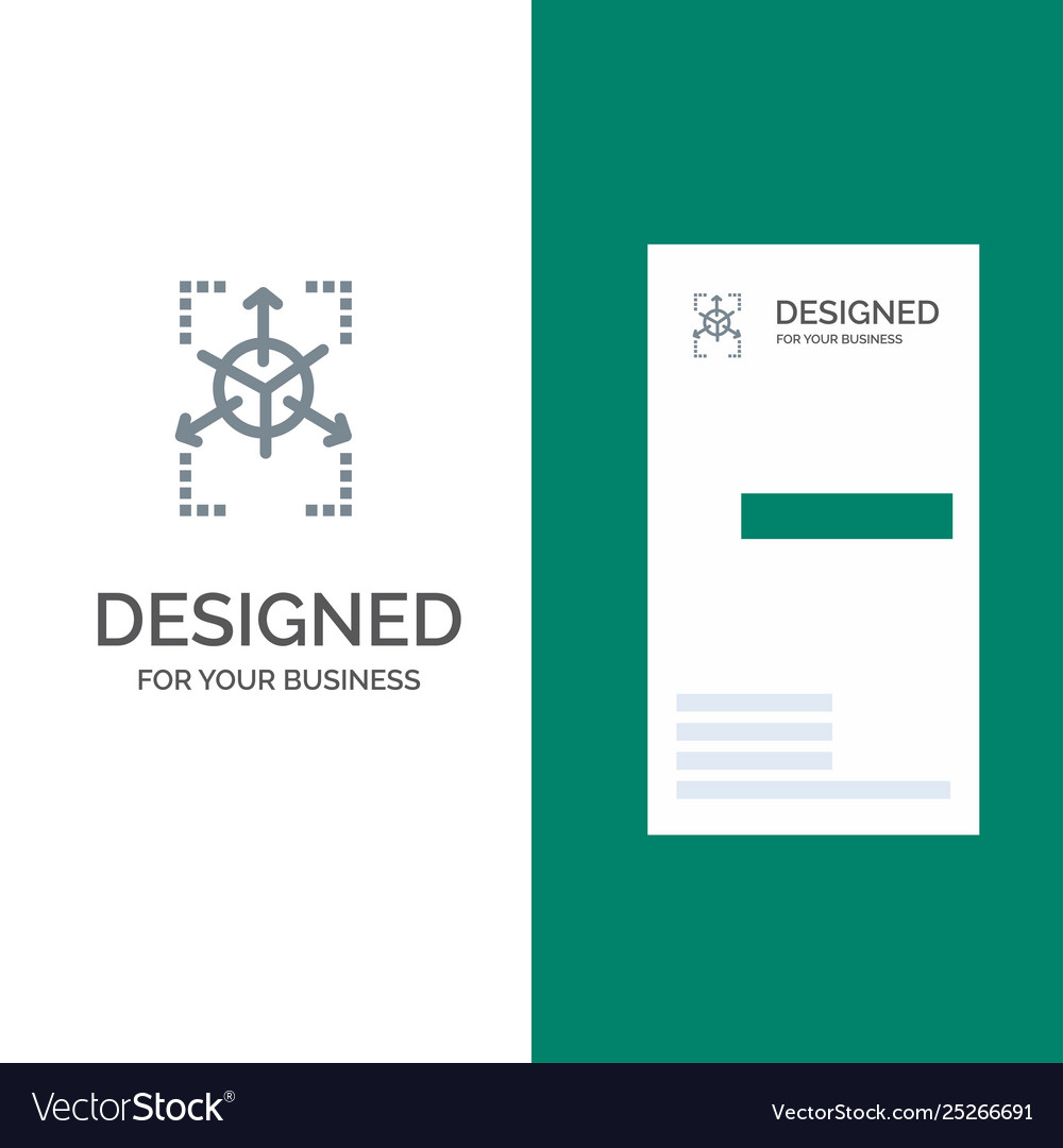 Prototype grid database chart grey logo design vector image Prototype grid database chart grey logo design