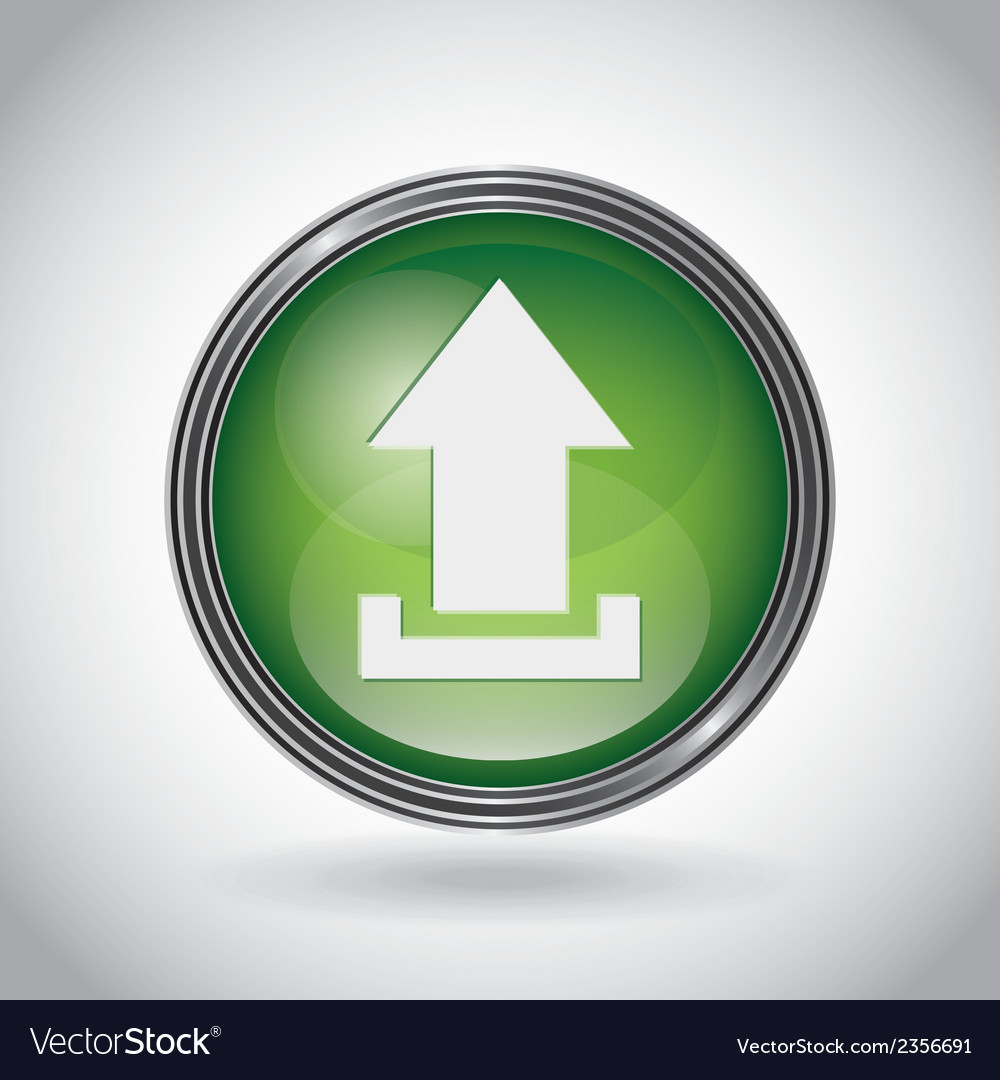 Upload design over gray background