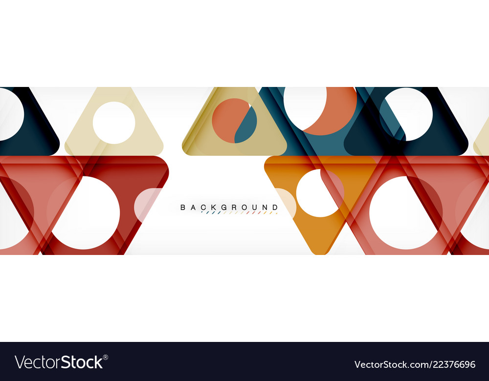 Abstract Geometric Overlap Background