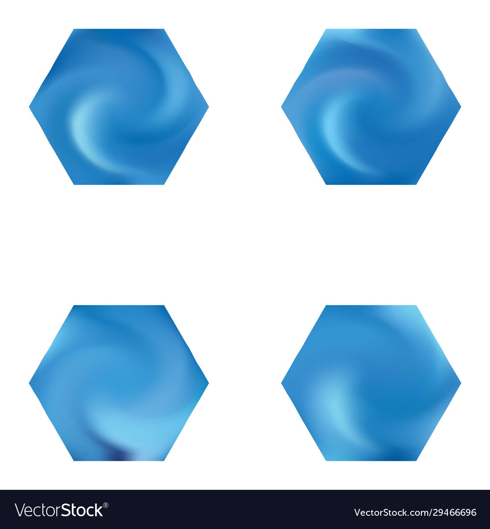 Gradient background in form a shape vector image Gradient background in form a shape