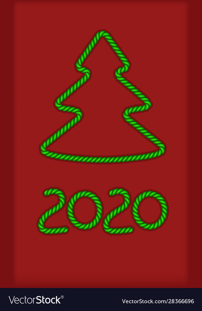 New year pattern template frame for card design vector image New year pattern template frame for card design