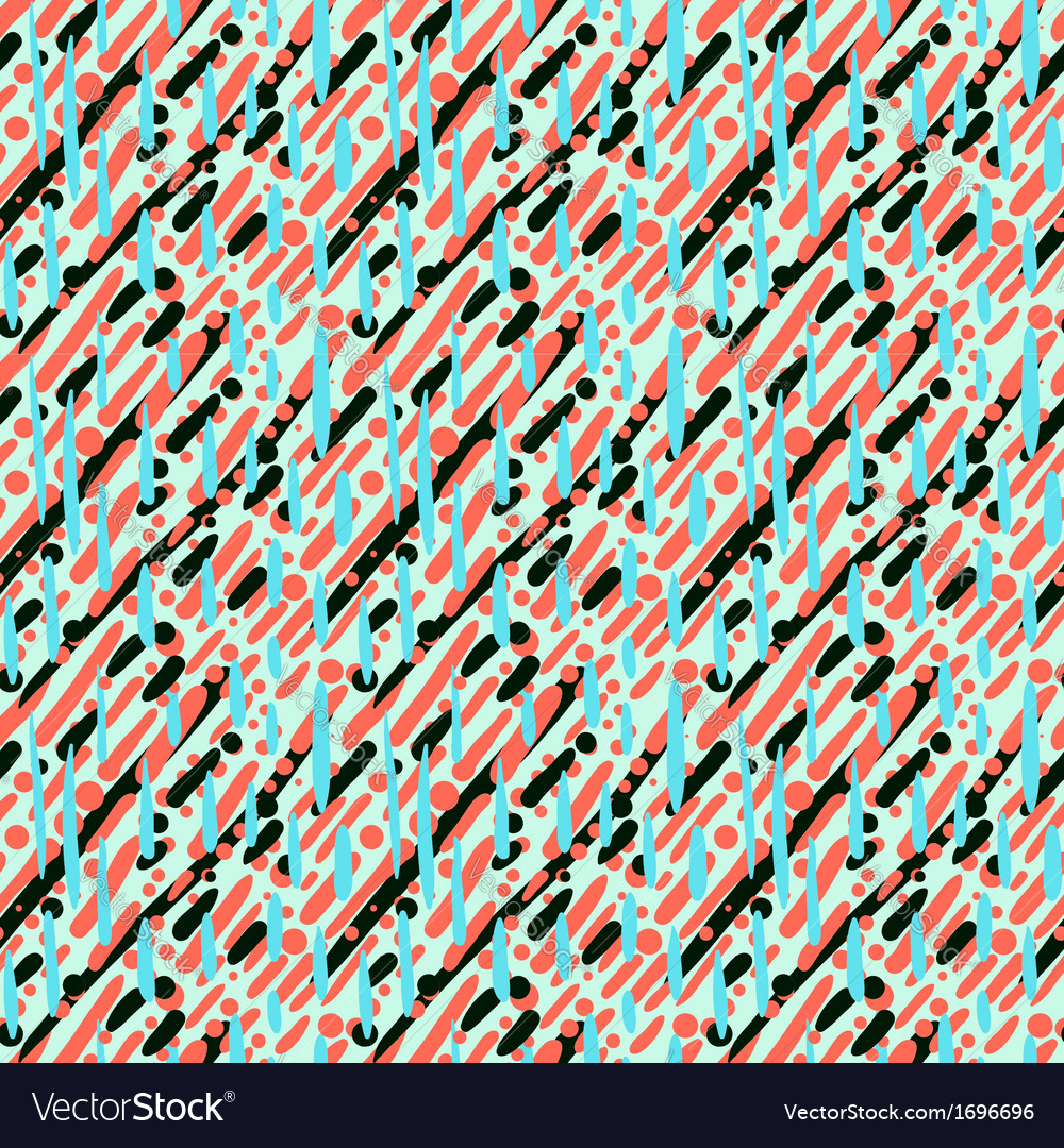 Pattern with random crossing brushstrokes
