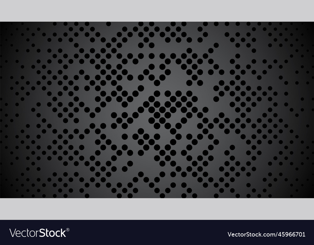 Abstract black background gradient gray backdrop Vector Image