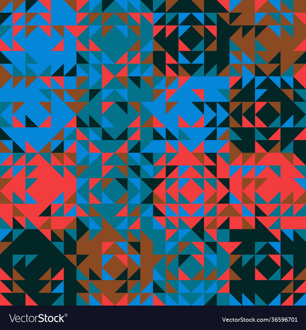 Abstract mosaic pattern design