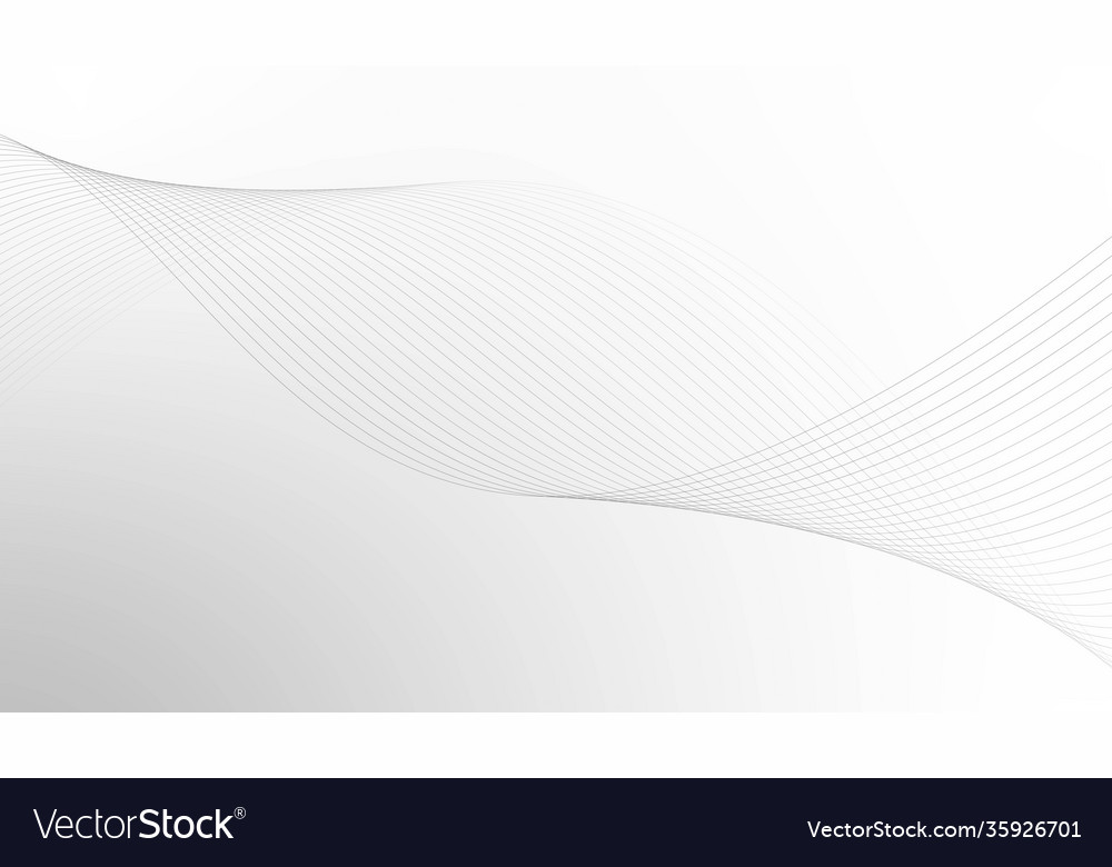 Abstract wavy gray dynamic web Vector Image Abstract wavy gray dynamic web