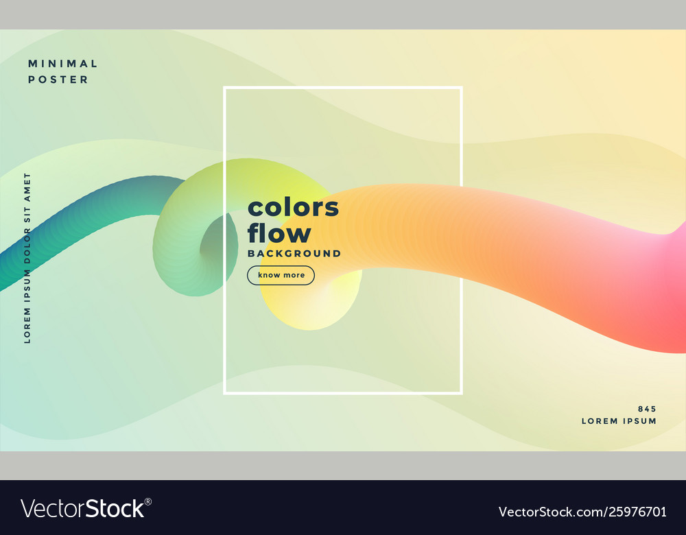 Fluid Loop Hintergrund - Vibrant Color Gradient