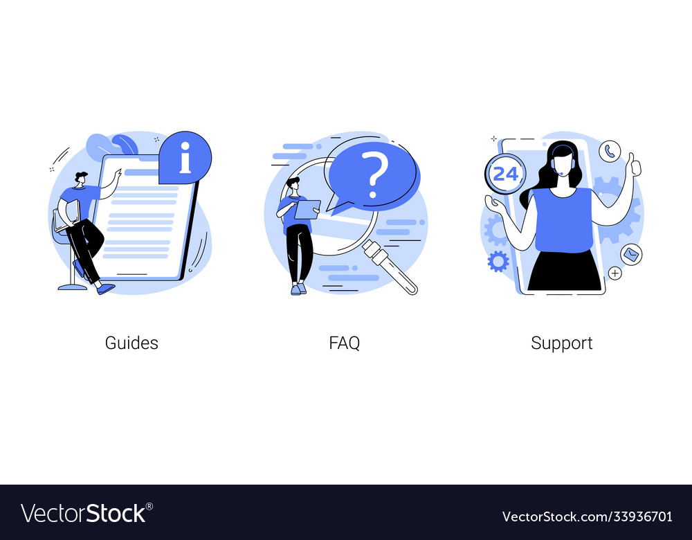 Website menu bar abstract concept vector image Website menu bar abstract concept