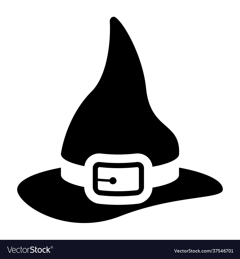 Witch hat Royalty Free Vector Image - VectorStock