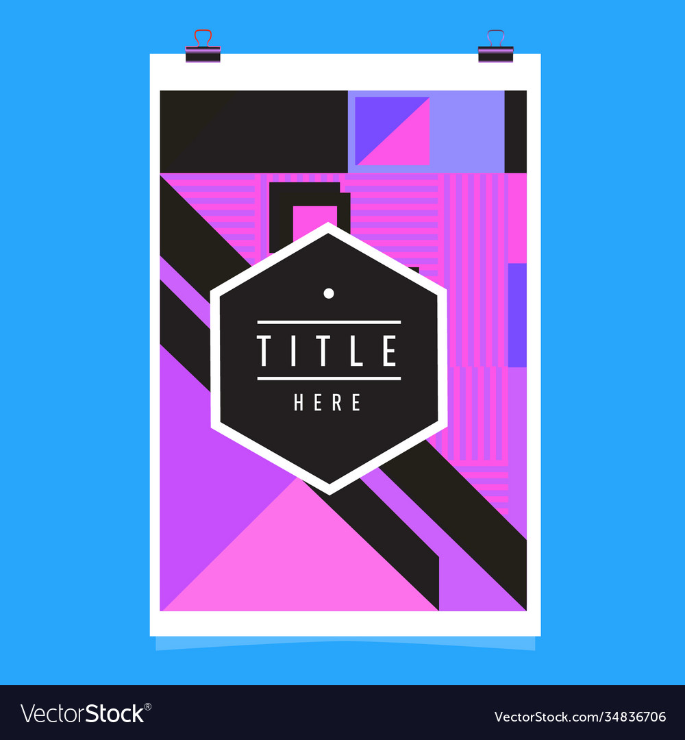 Abstract colorful geometric pattern background