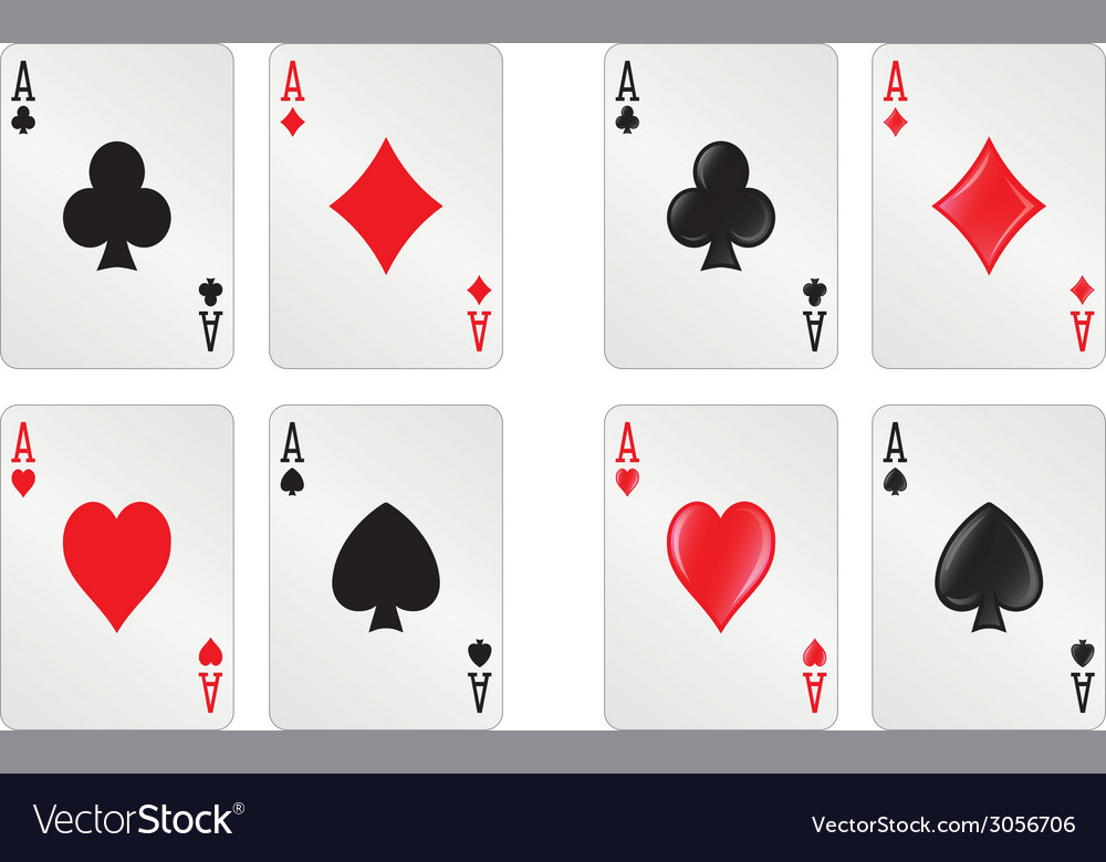 Aces Royalty Free Vector Image - VectorStock