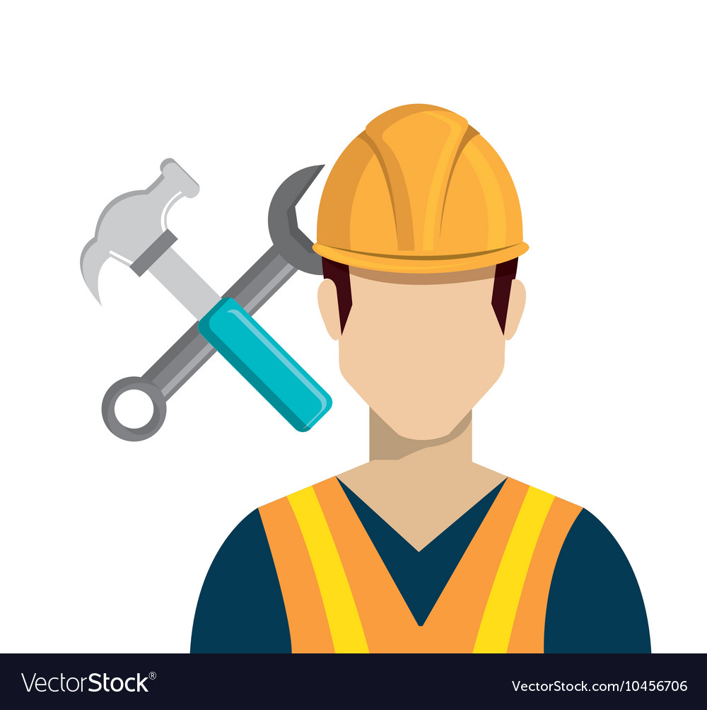 Builder constructor worker icon