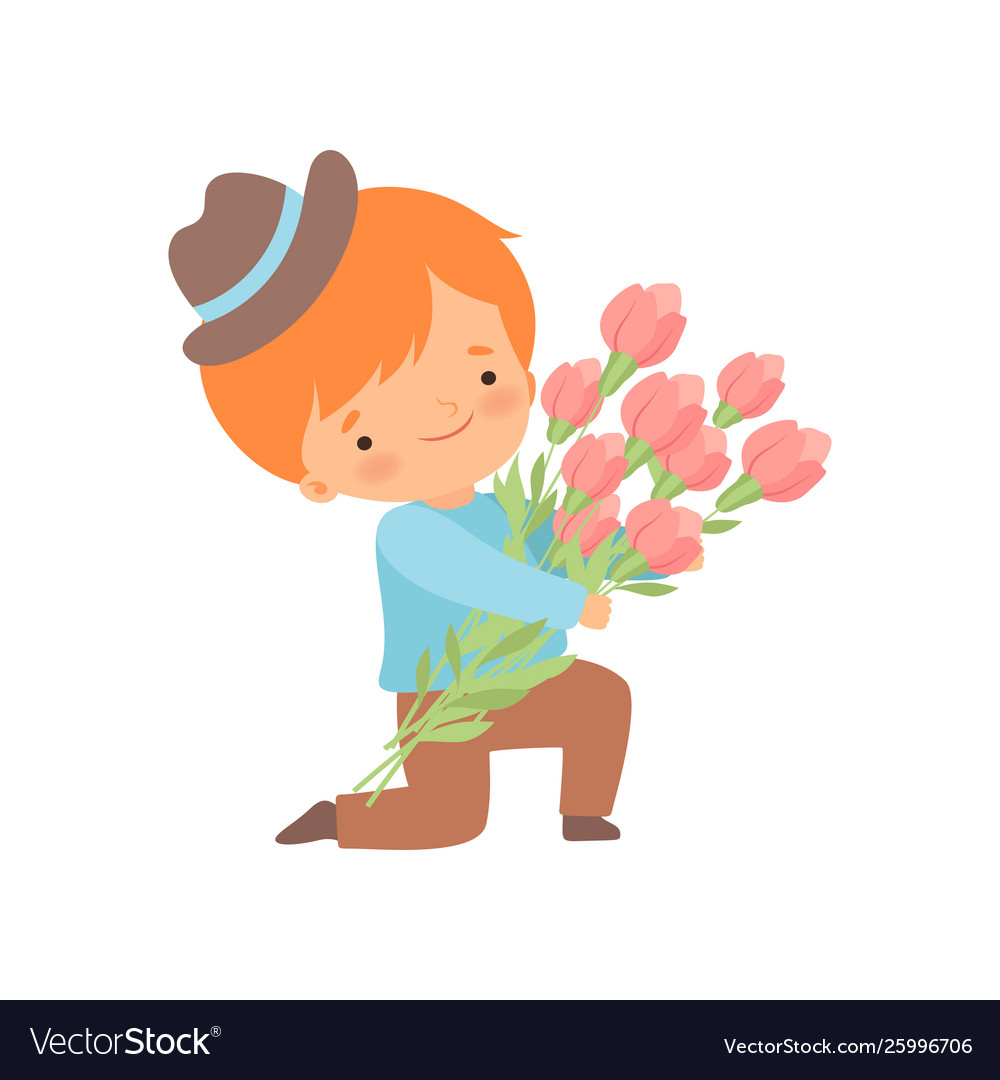 Little best sale boy flowers