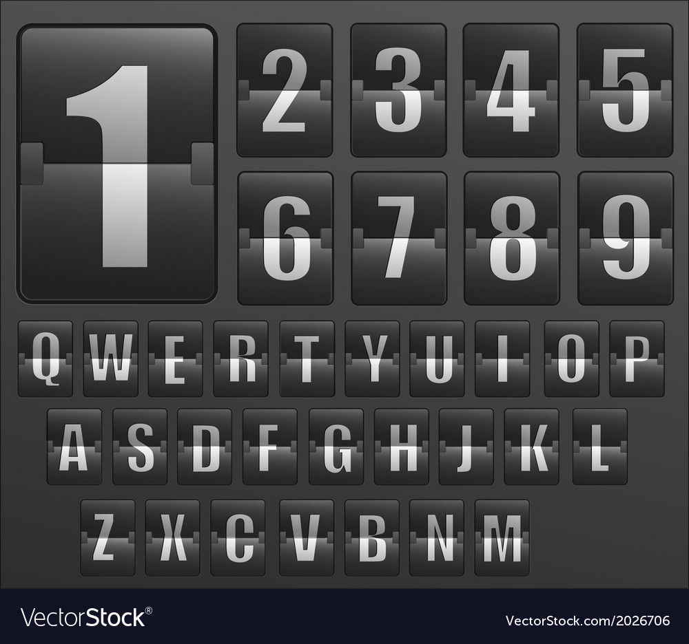 Digital Countdown Timer Display