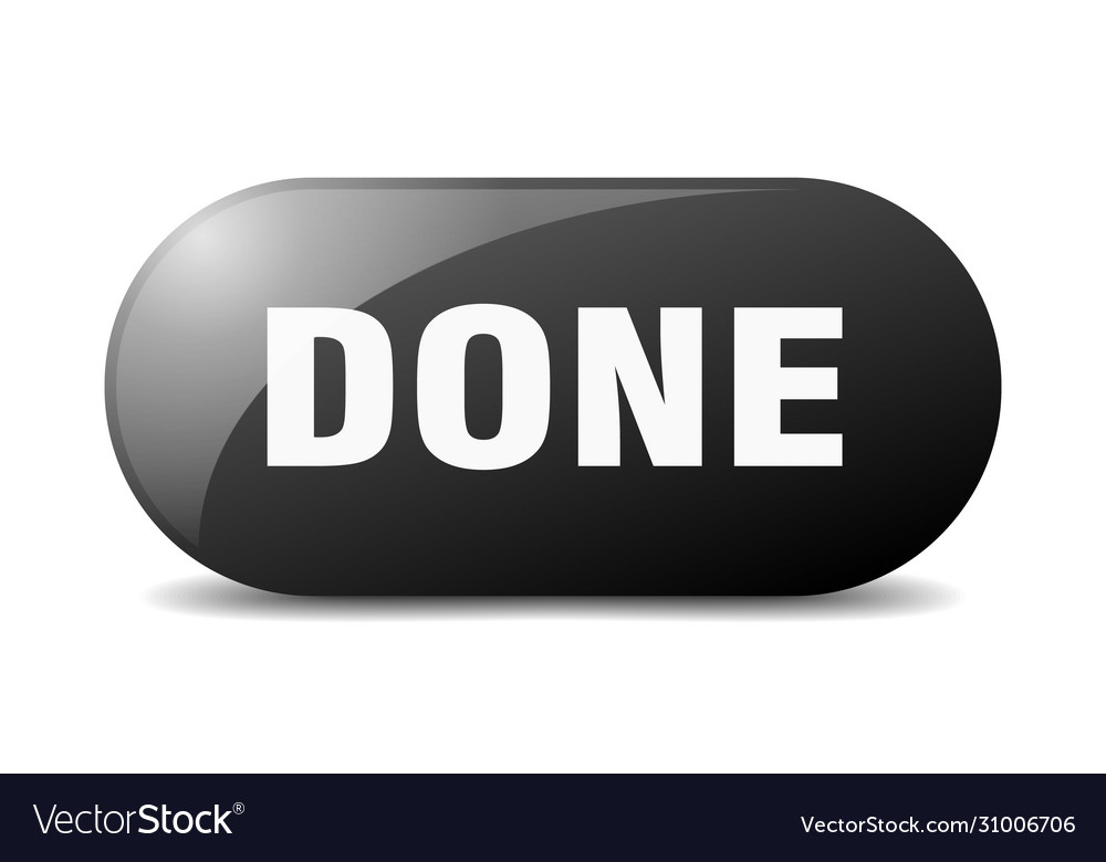 Done button sign key push
