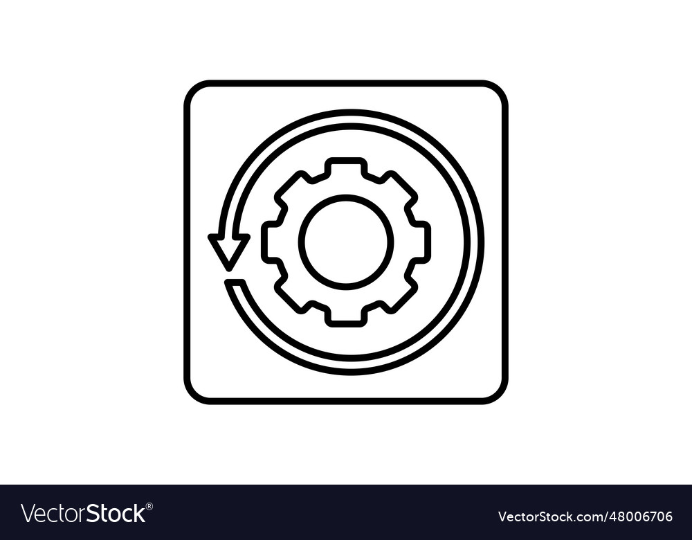Dynamic configuration icon related vector image Dynamic configuration icon related