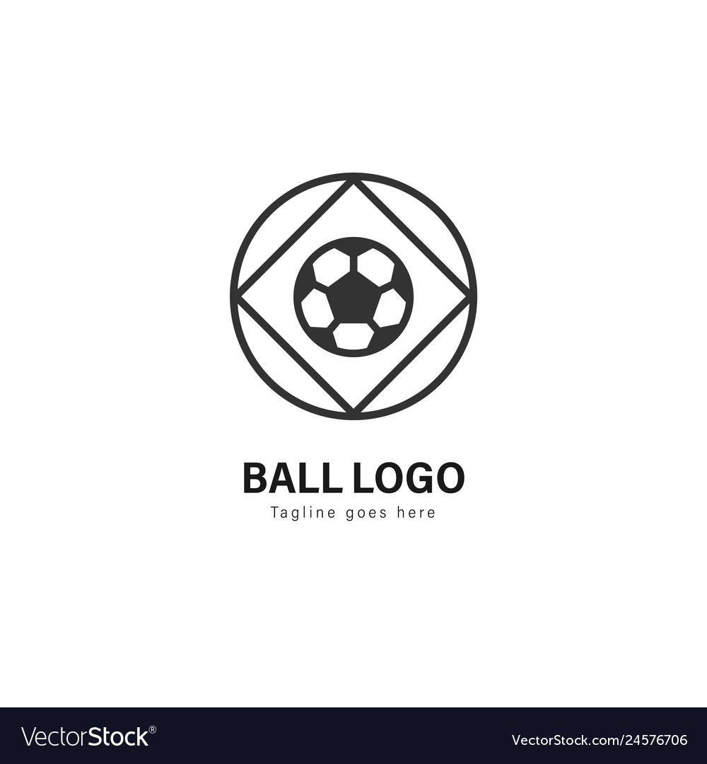 Soccer logo template design