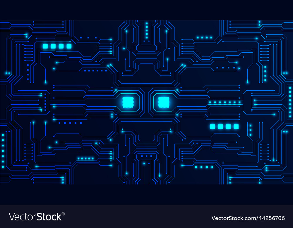 Technology background with hi-tech digital