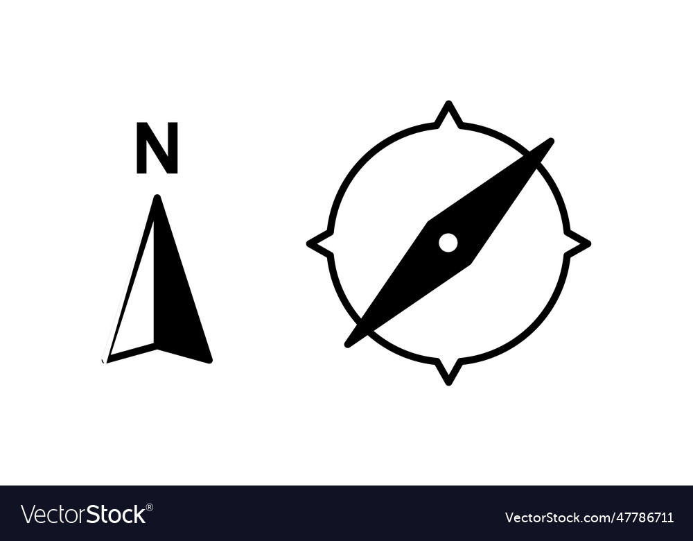 Compass icon navigation