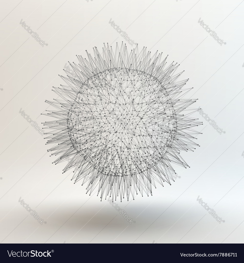 Complex 3D Network Sphere