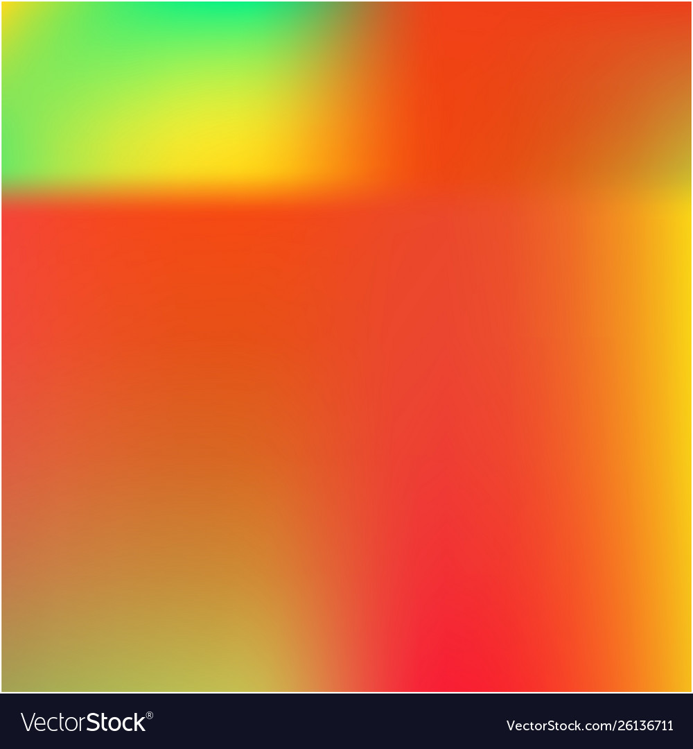 Gradient mesh painted in different colors