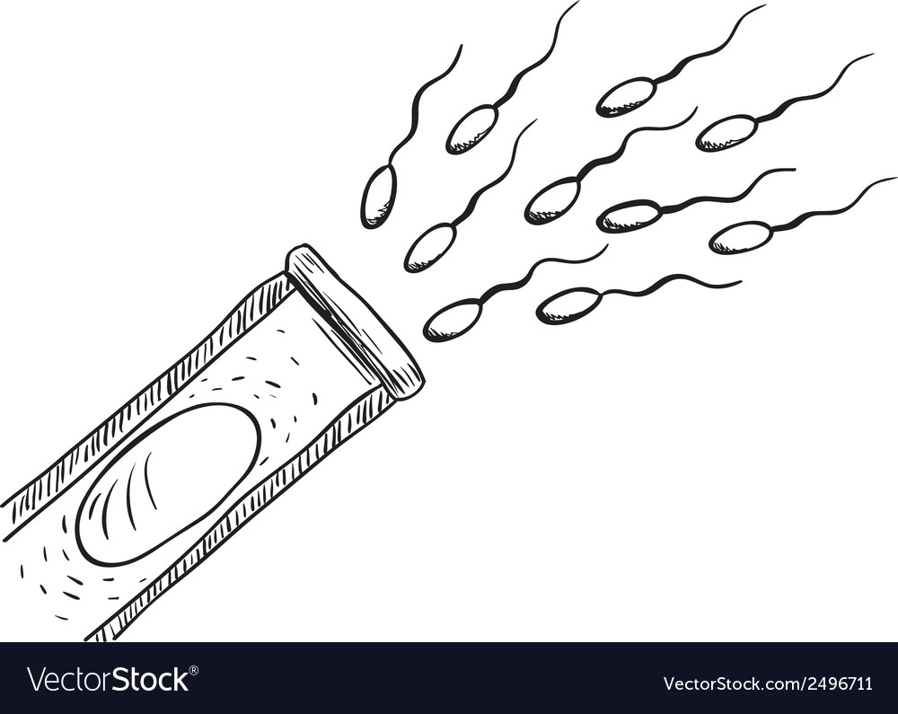 In vitro fertilization drawing